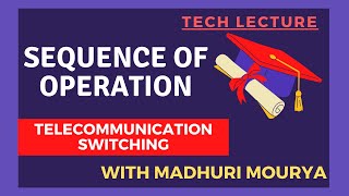 Sequence Of Operations || Electronic/telecomm Switching || In Hindi || By Tech Lecture