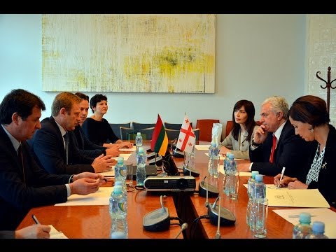 კულტურის მინისტრის ვიზიტი ლიტვაში