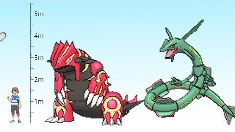 All Gen 3 Pokemon Size Comparison (Hoenn)