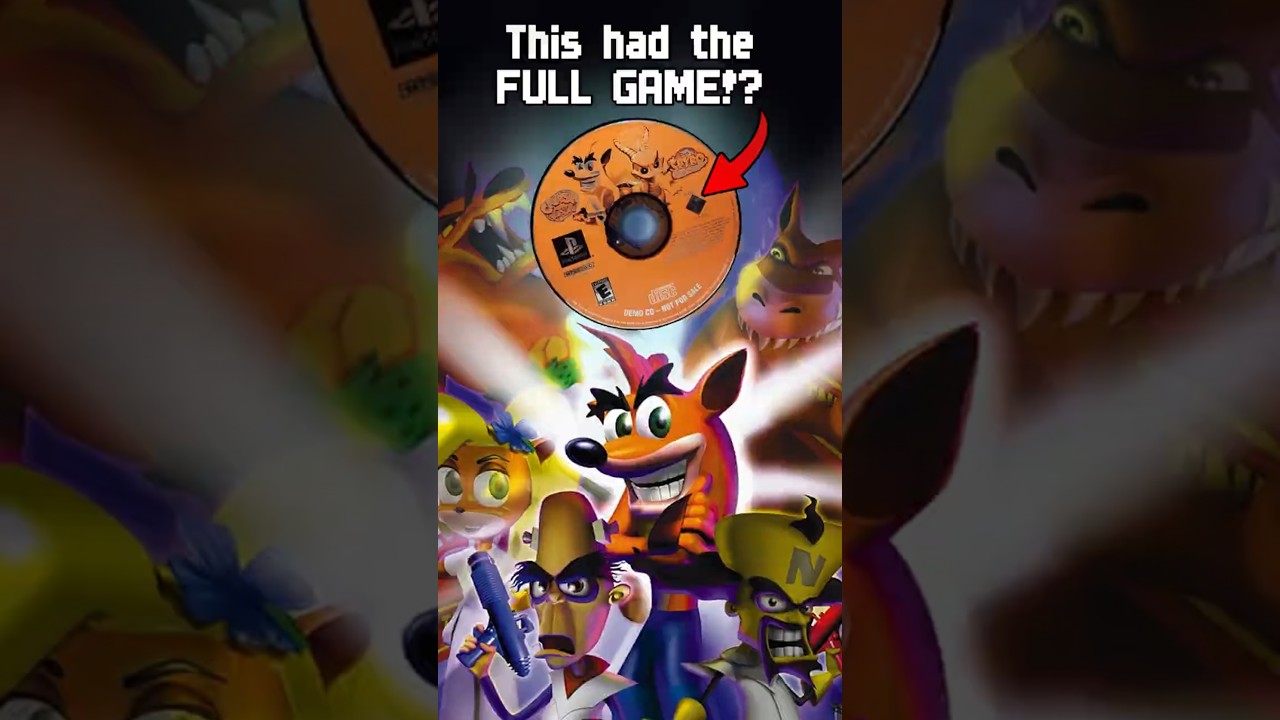 Демоверсия Crash Bash была ПОЛНОЙ версией игры?!