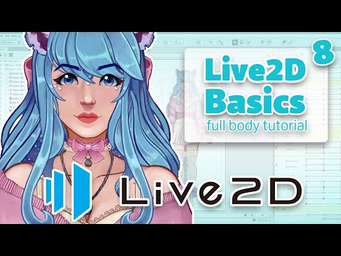 How to Make a Full-body 2D VTuber Model | For Beginners (8/10)