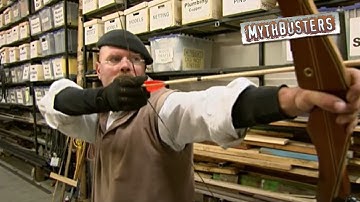 Can You Catch An Arrow: Part 2 | MythBusters