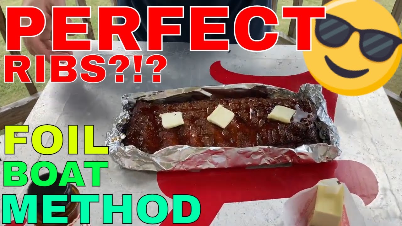 Foil Boat Ribs! Is this the PERFECT RIB?!? YouTube