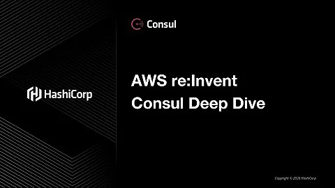 AWS re:Invent - Not so Fargate with Consul Service Mesh