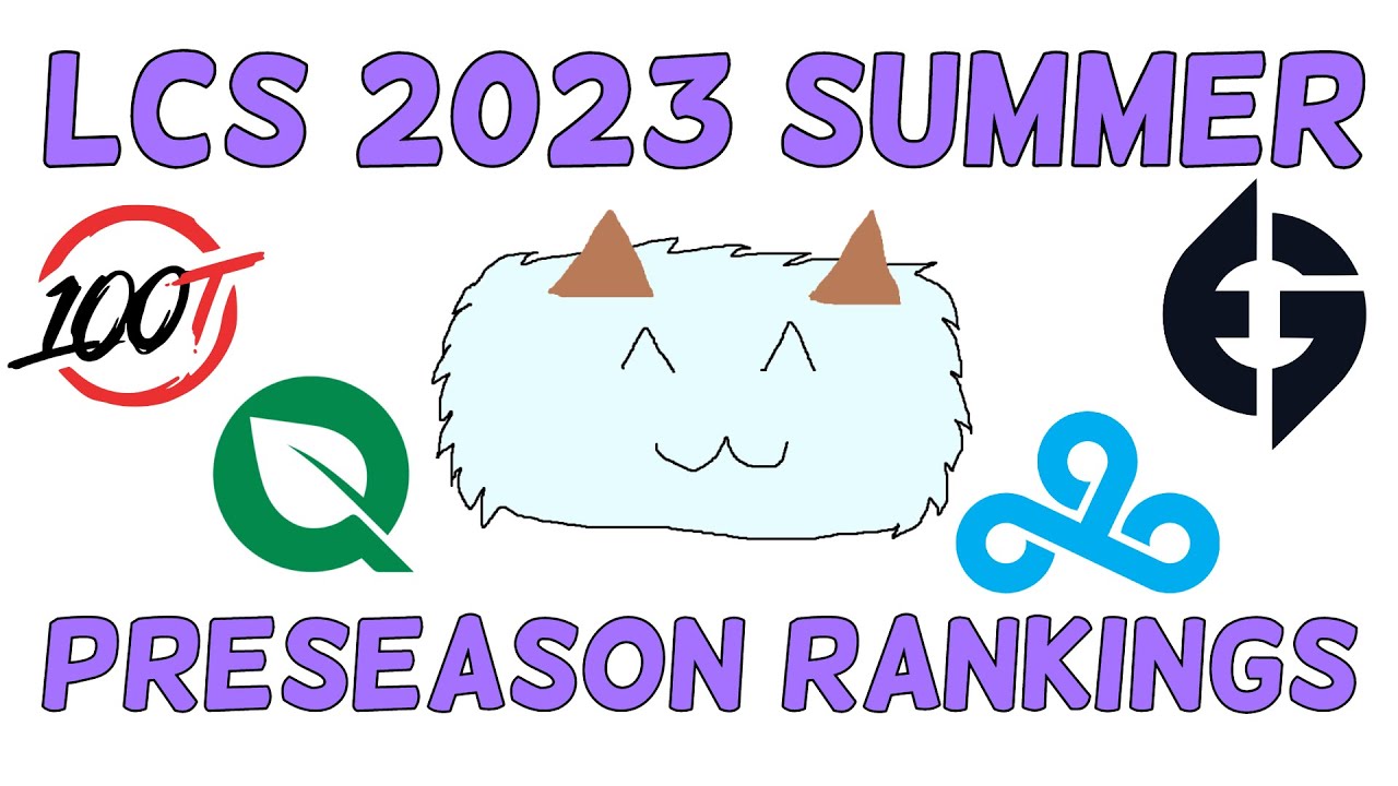 LCS 2023 Summer Split Preseason Power Rankings