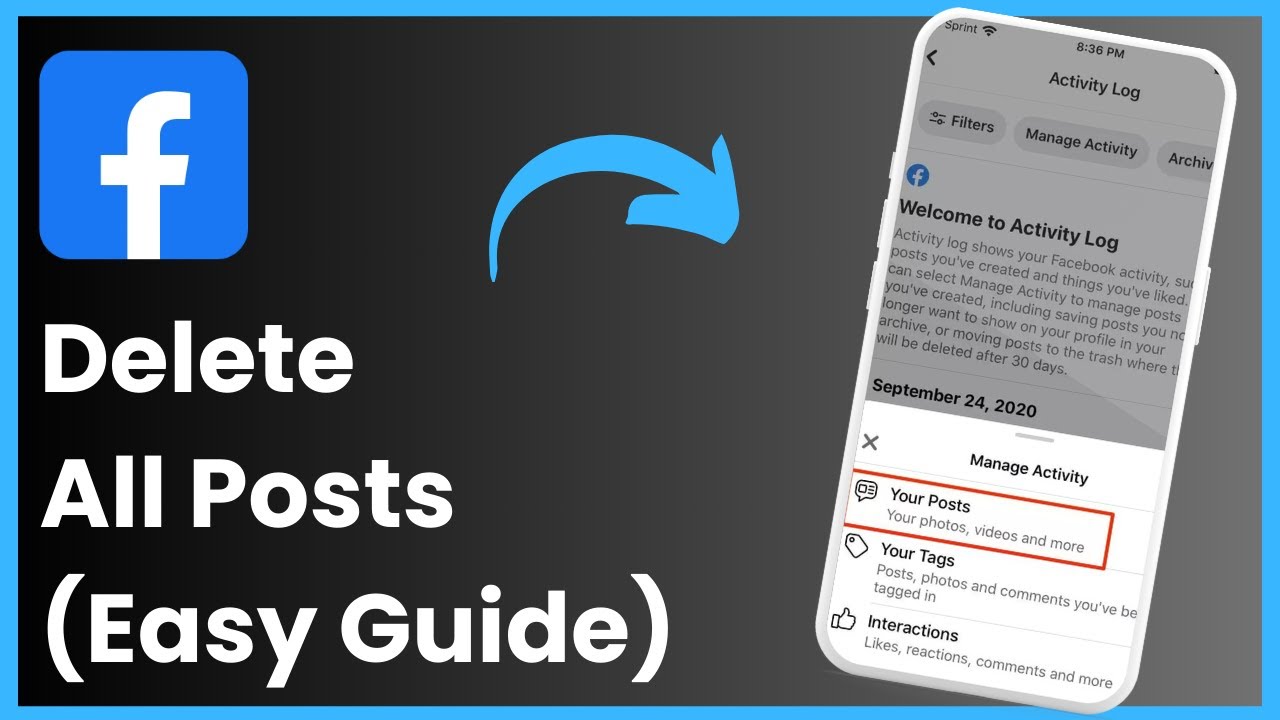how-to-delete-all-posts-on-facebook-youtube