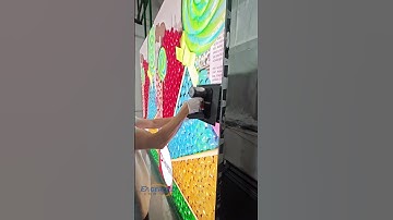 HD LED screen hard connection module installation effect.#shorts #led #leddisplay #eagerled