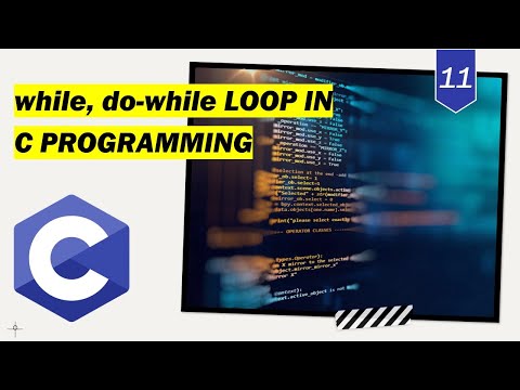 While and Do-While loop in C programming language || C programming full course - Lecture 11