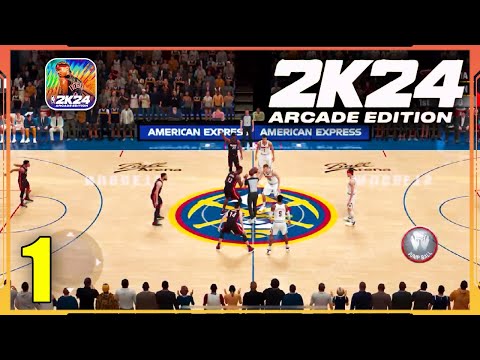 NBA 2K24 ARCADE EDITION MOBILE GAMEPLAY | iOS