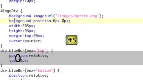 CSS Sprites - Speed up your website