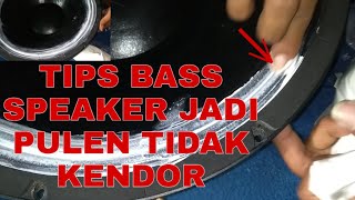 Cara agar BASS Speaker jadi pulen