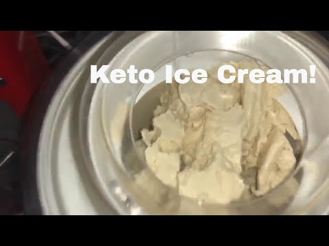 Keto Ice Cream with the Cuisinart Ice Cream Maker