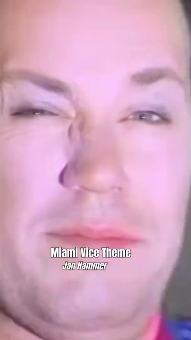 HD】Miami Vice Theme 「特捜刑事マイアミ・バイス」- ヤン・ハマー