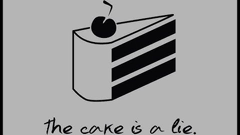 Fallout 4: The cake is a lie!!!