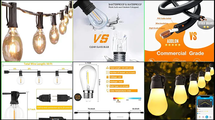 7 Of The Best Outdoor String Lights You Can Buy On Amazon