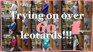 Ballerina Tries On Every Single Leotard She Owns