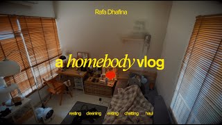 A Homebody Vlog | Chilling, Cleaning, Haul