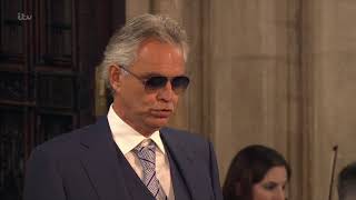 Andrea Bocelli &amp; the Royal Philharmonic Orchestra - Ave Maria - Royal Wedding - 12th Oct 2018