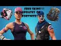 *NEW* Updates on Fortnite! New Free Skins! Fortnite BR Gameplay! (PS4)