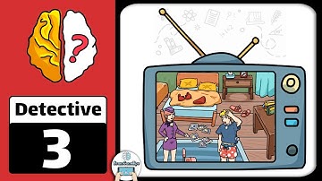 Brain Out Detective Level 3 Walkthrough