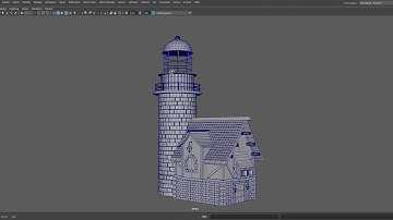 LightHouse - Made using Autodesk Maya