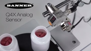 Q4X Analog Sensors - Fill Level Measurement Sensor by Banner