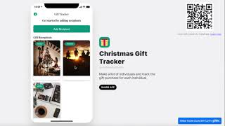 Glide Apps Christmas Gift Tracker