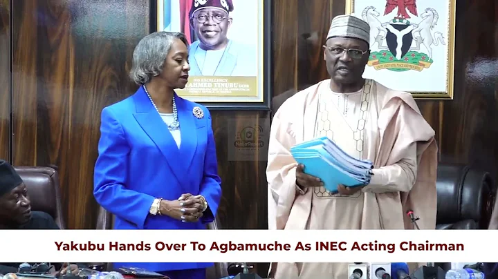 Mahmoud yakubu hands over to May Agbamuche