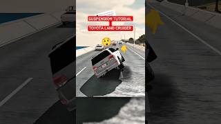 Suspension setup Tutorial Toyota Land Cruiser 😎 Car Parking Multiplayer #carparking #shorts