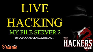 LIVE Hacking My File Server 2 | Infosecwarrior Walkthrough | Vulnhub  CTF