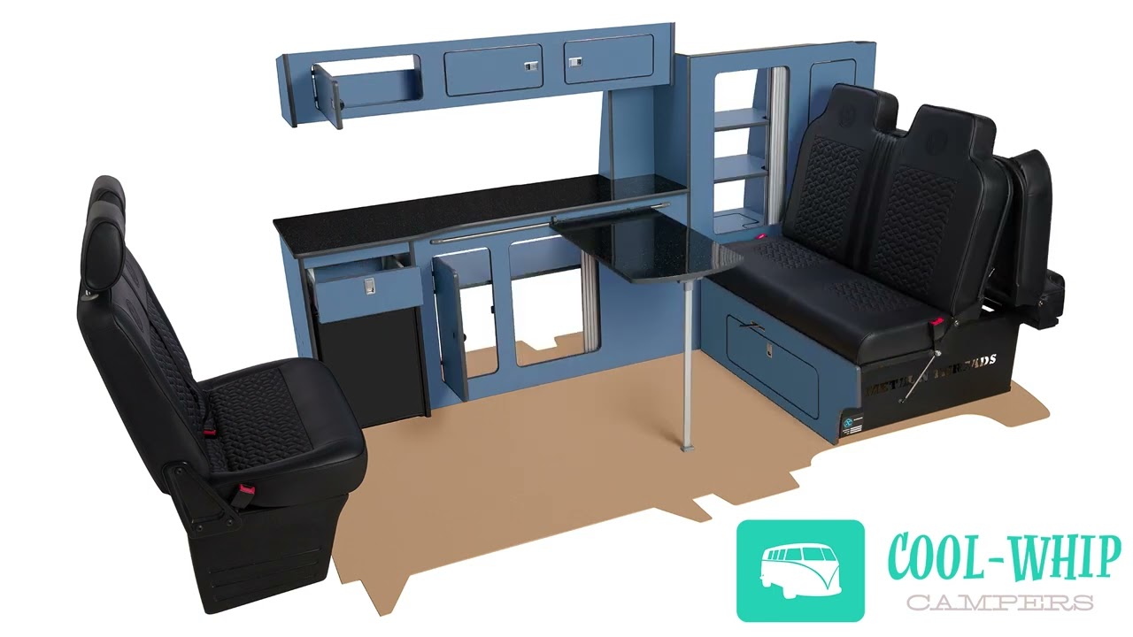 VW T5 T6 van furniture kitchen unit cupboards
