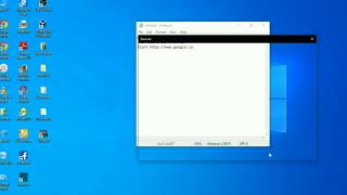 Batch File to Open Website in Notepad | Automate Website Navigation with Batch Scripts screenshot 5