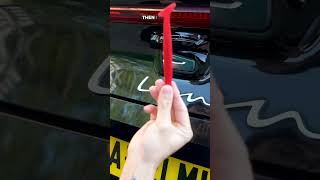 How to Vinyl a car badge gloss black (Seat Leon)