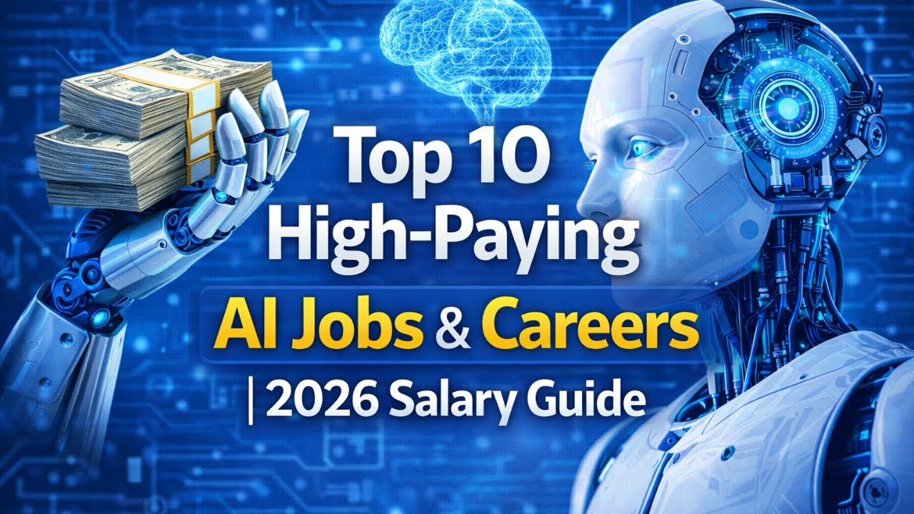 Top 10 High-Paying AI Jobs & Careers | Salary Guide - YouTube