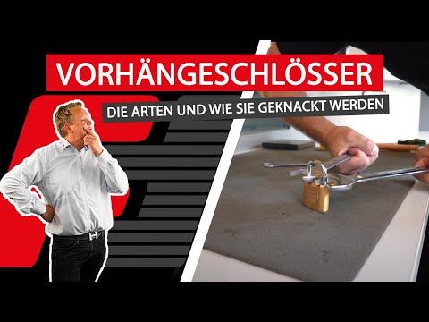 Qualitative Unterschiede beim Vorhängeschloss | Schloss knacken mit Schraubenschlüsseln