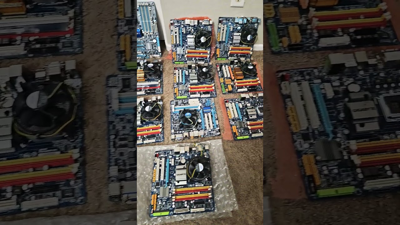 Mining KASPA with $10 Used Motherboards