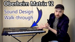 Oberheim Matrix 12 - Sound design from scratch