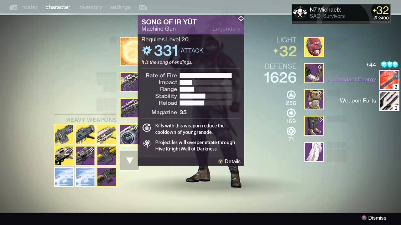 Destiny: Dead Orbit Rank 42 Package - FINALLY!!