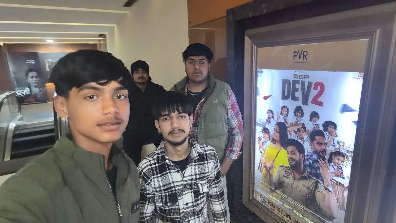 Movie dekhn aa gaye😍DSP Dev 2