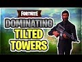 Dominating Tilted Towers - 19 Kill Gameplay (Fortnite Battle Royale)