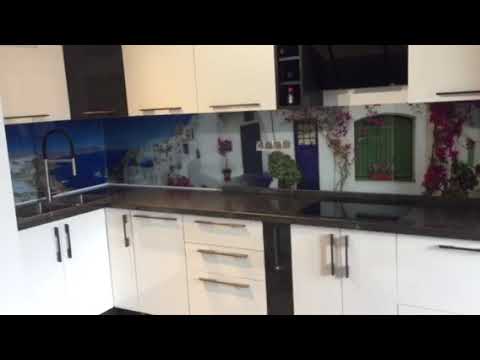 სკინალი, სამზარეულოს მინის ფართუკი: Skinali. Lux