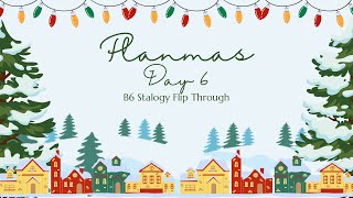 Planmas Day 6: B6 2026 Stalogy Flip Through