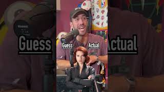 Guessing the Avengers Net Worth! How Did You Do? #shorts