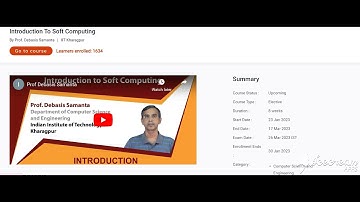 INTRODUCTION TO SOFT COMPUTING WEEK 0 ASSIGNMENT SOLUTION