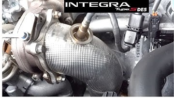 Installing Dream Automotive Hardlagged Downpipe and Rv6 Front Pipe On 2024 Integra Type S! Part 1! 🔥