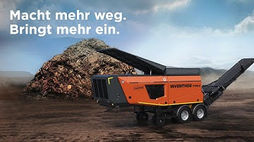 INVENTHOR TYPE6 IM MATERIAL Grünschnitt Altholz Industriemüll Short Version