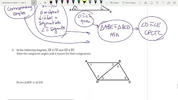 Geometry Unit #3 Lesson #7 HW