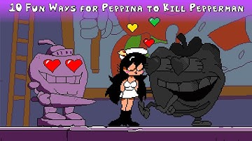 Perman | 10 Fun Ways for Peppina to Kill Pepperman in Pizza Tower