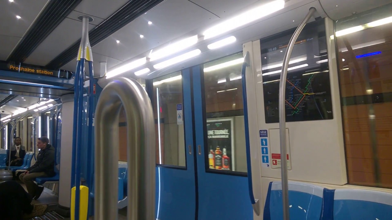 MONTREAL METRO #AZURSTM: MONTMORENCY TO ROSEMONT - YouTube