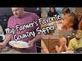 A farmers country supper